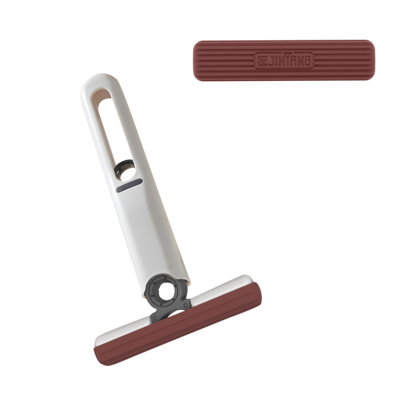 Rotatable Handheld Mini Sponge Mop, Hand-Free Washing