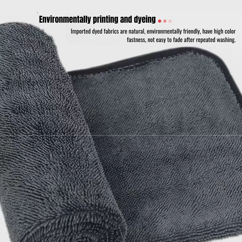 BLACKLINEĀ® Ultra-Absorbent Car Drying Microfiber Towel
