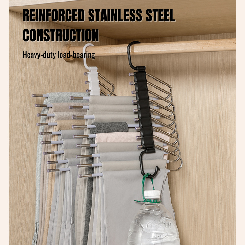 9 Layers Space Saving Pants/Clothes Hangers