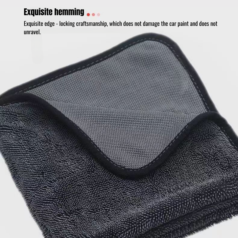 BLACKLINEĀ® Ultra-Absorbent Car Drying Microfiber Towel