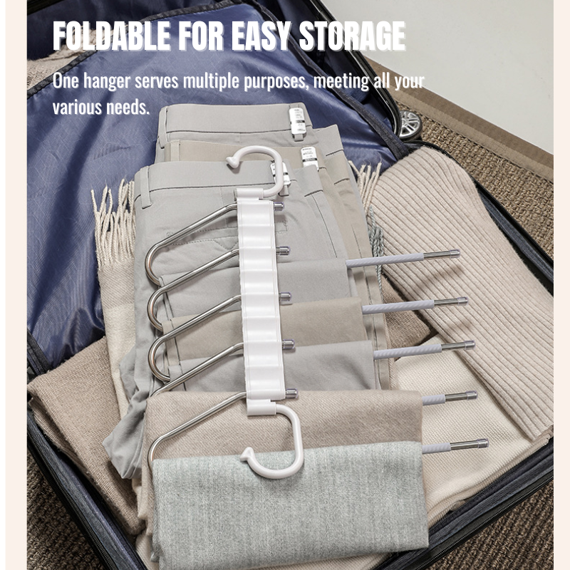 9 Layers Space Saving Pants/Clothes Hangers