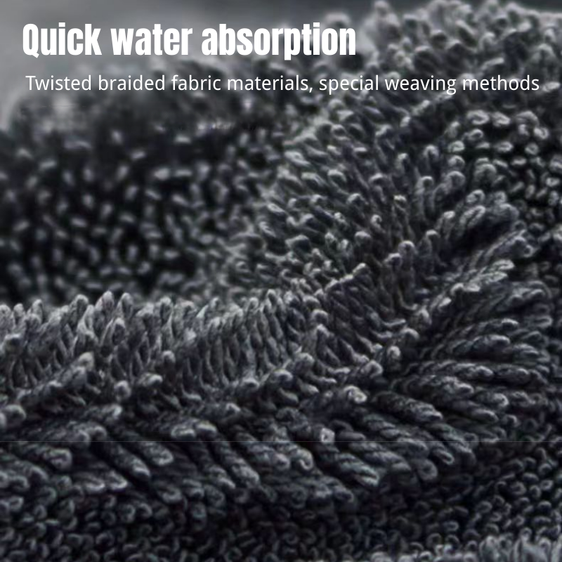 BLACKLINEĀ® Ultra-Absorbent Car Drying Microfiber Towel