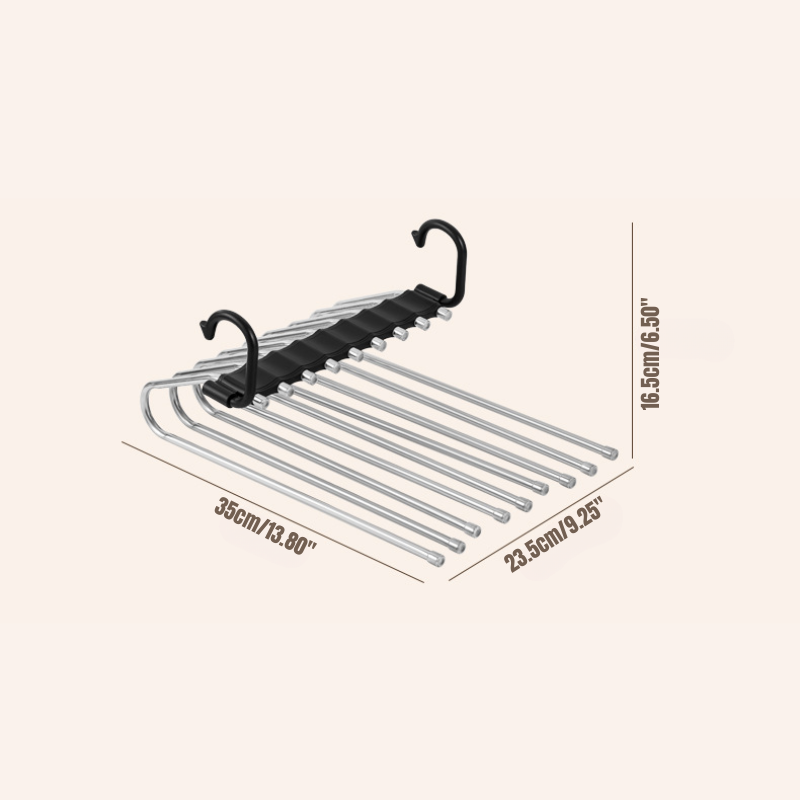 9 Layers Space Saving Pants/Clothes Hangers