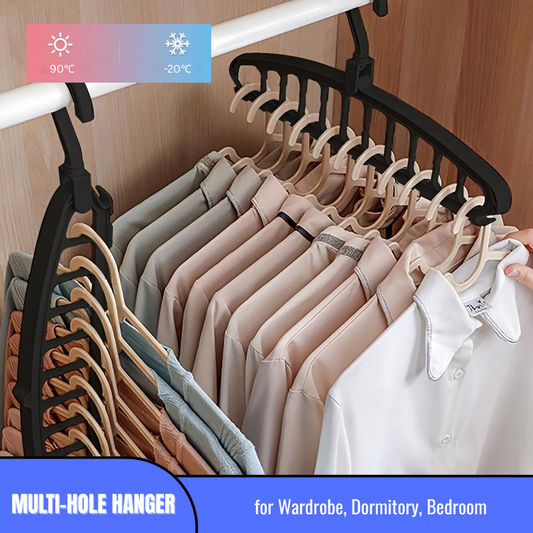 Rotatable 1-to-Multi Large Capacity Clothes Hanger