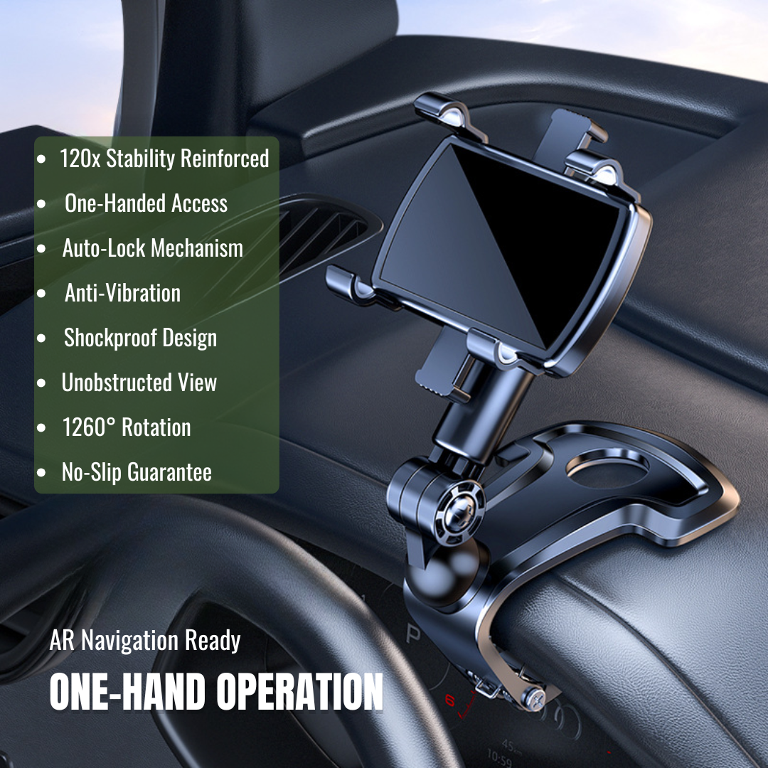 360° Rotatable Dashboard Car Phone Holder