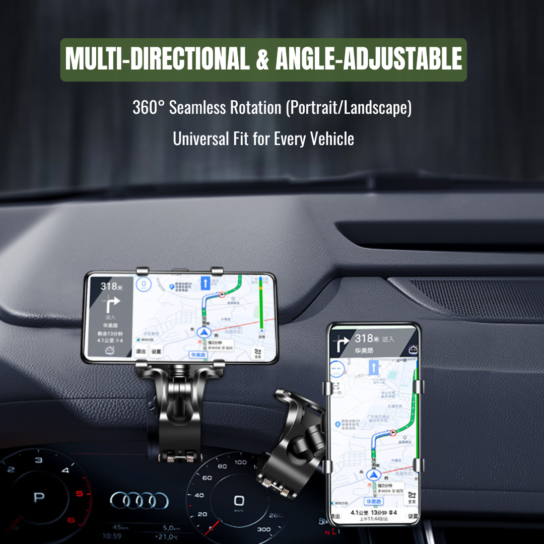 360° Rotatable Dashboard Car Phone Holder