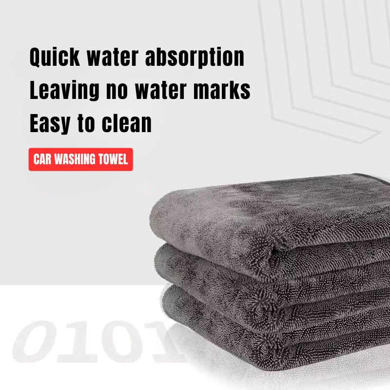 BLACKLINEĀ® Ultra-Absorbent Car Drying Microfiber Towel