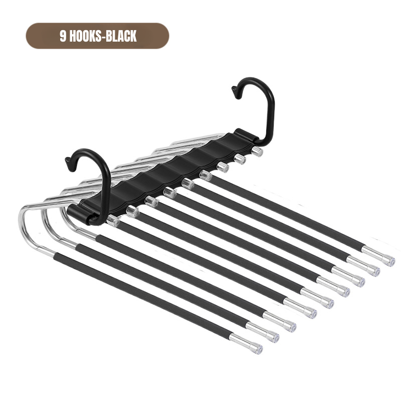 9 Layers Space Saving Pants/Clothes Hangers
