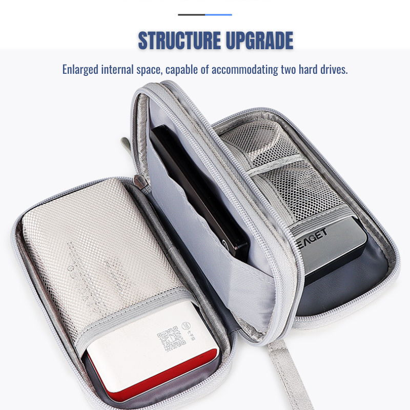 Waterproof Portable Travel Cable Storage Bag
