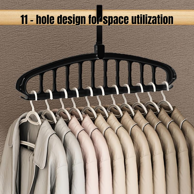 Rotatable 1-to-Multi Large Capacity Clothes Hanger