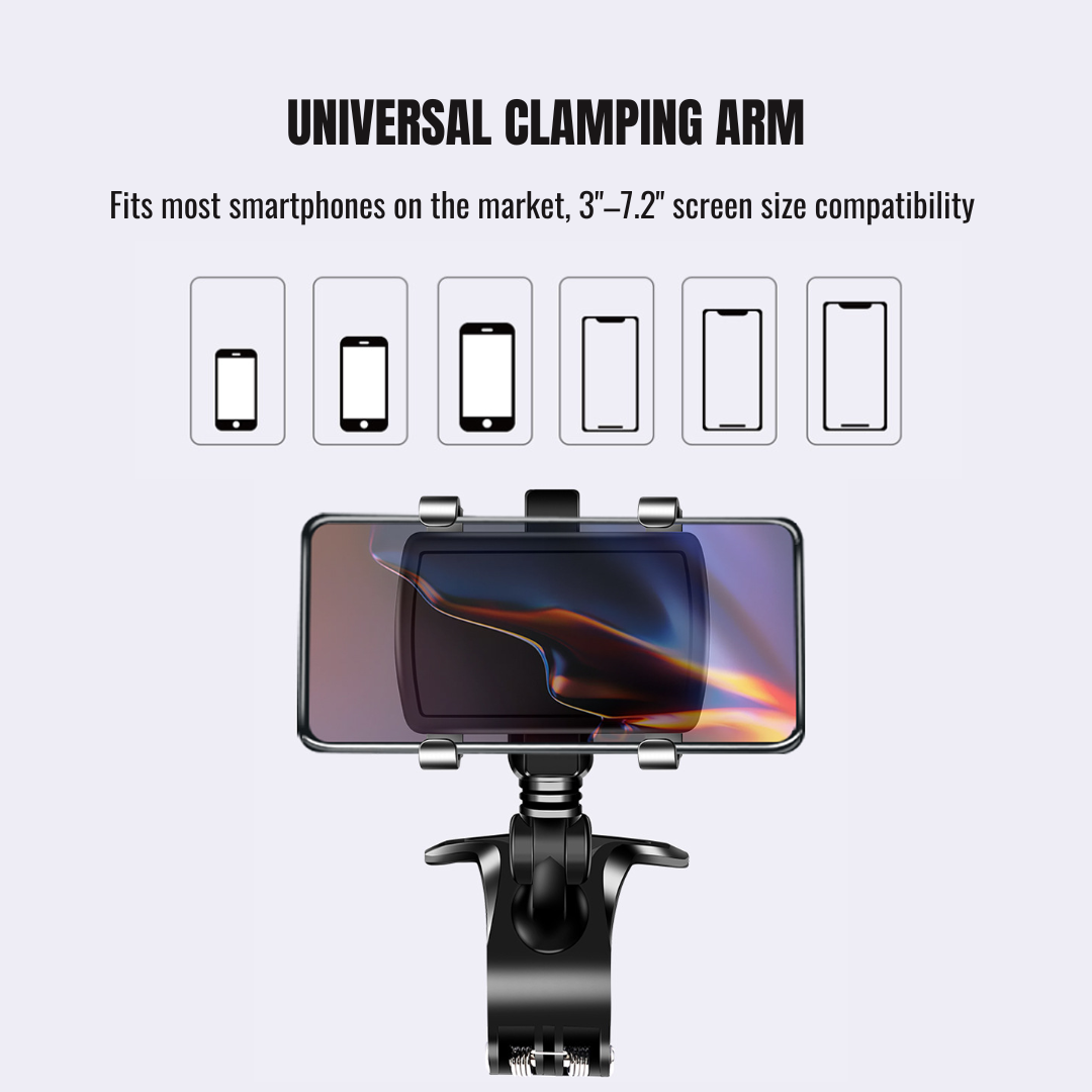 360° Rotatable Dashboard Car Phone Holder