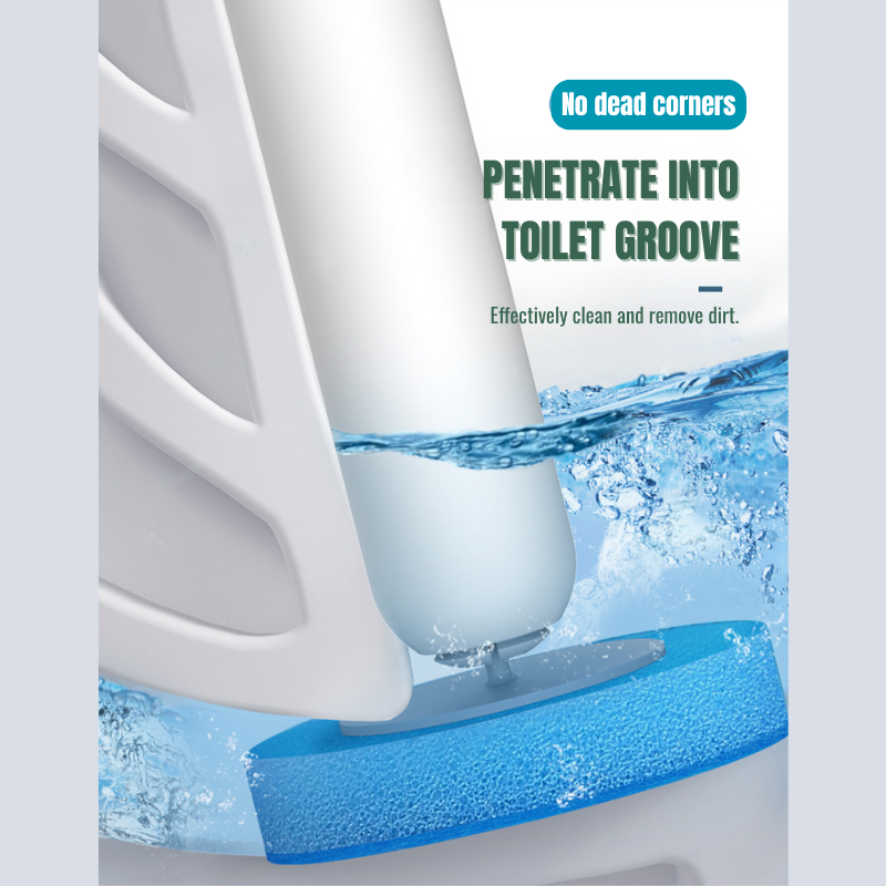 Wall Mounted Disposable Toilet Brush Set