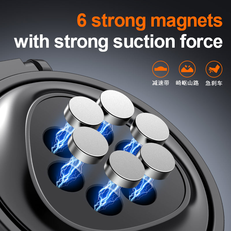 2-in-1 Magnetic Car Phone & Cup Holder