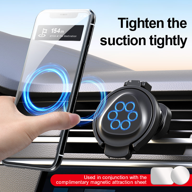 2-in-1 Magnetic Car Phone & Cup Holder