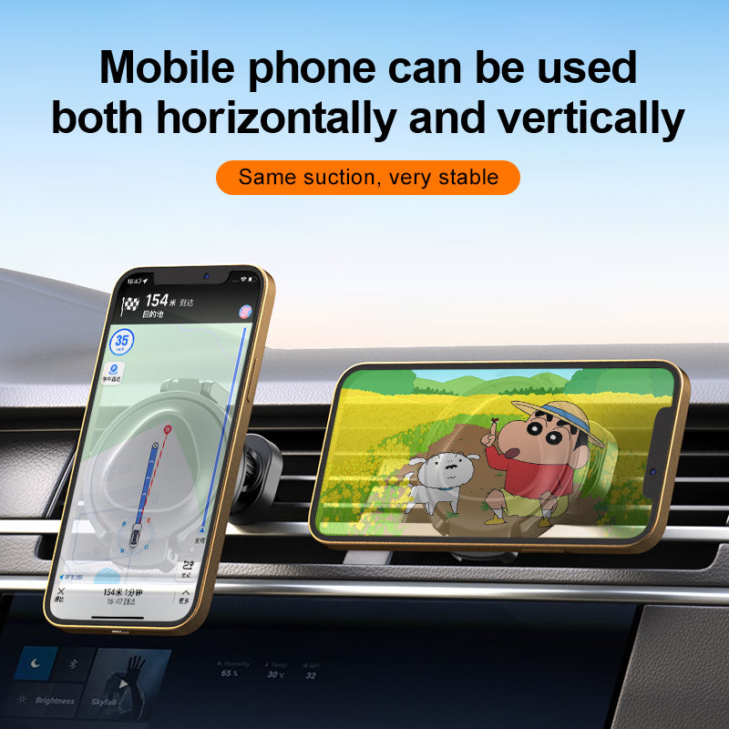 2-in-1 Magnetic Car Phone & Cup Holder