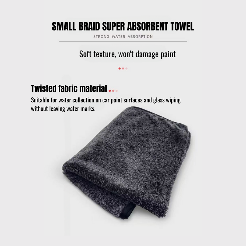 BLACKLINEĀ® Ultra-Absorbent Car Drying Microfiber Towel