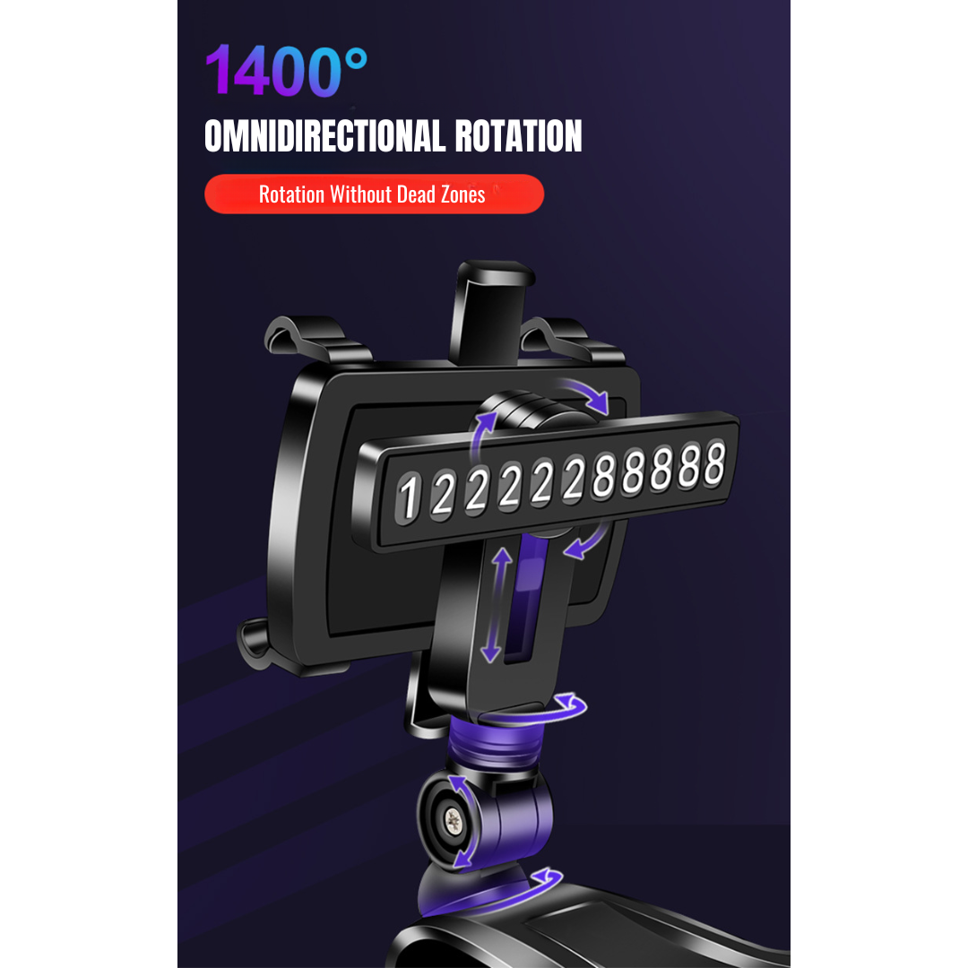 360° Rotatable Dashboard Car Phone Holder