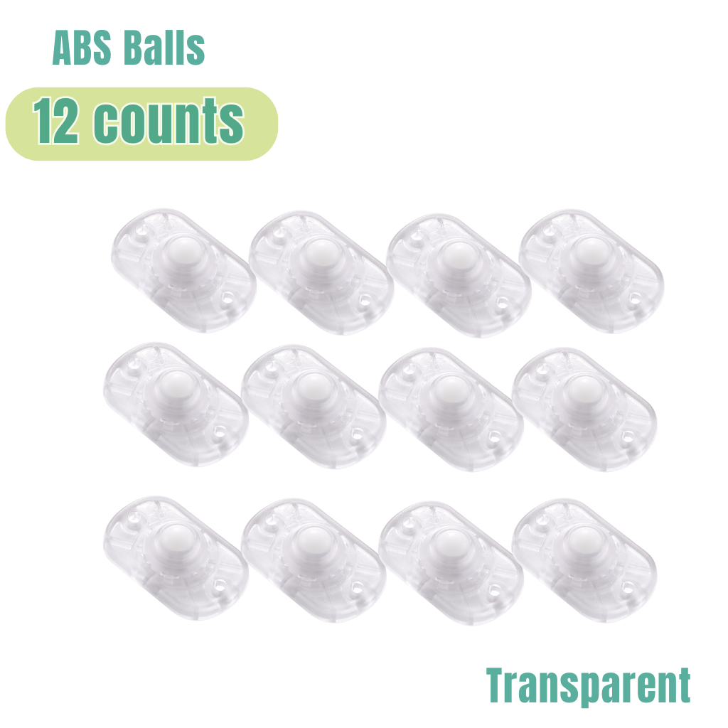 Self Adhesive Caster Wheels - 12 counts