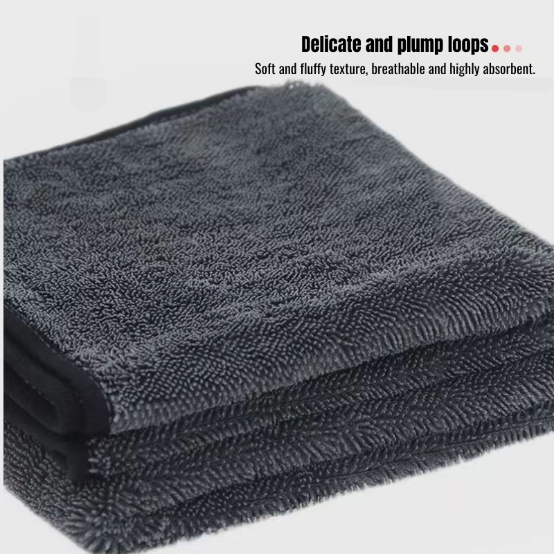 BLACKLINEĀ® Ultra-Absorbent Car Drying Microfiber Towel