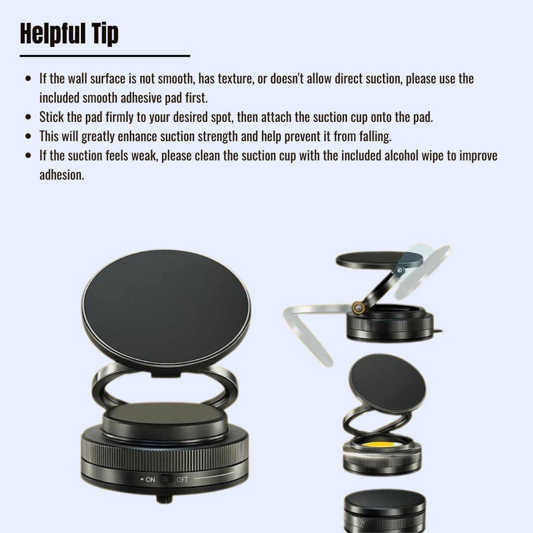 360° Adjustable Vacuum Magsafe Phone Holder