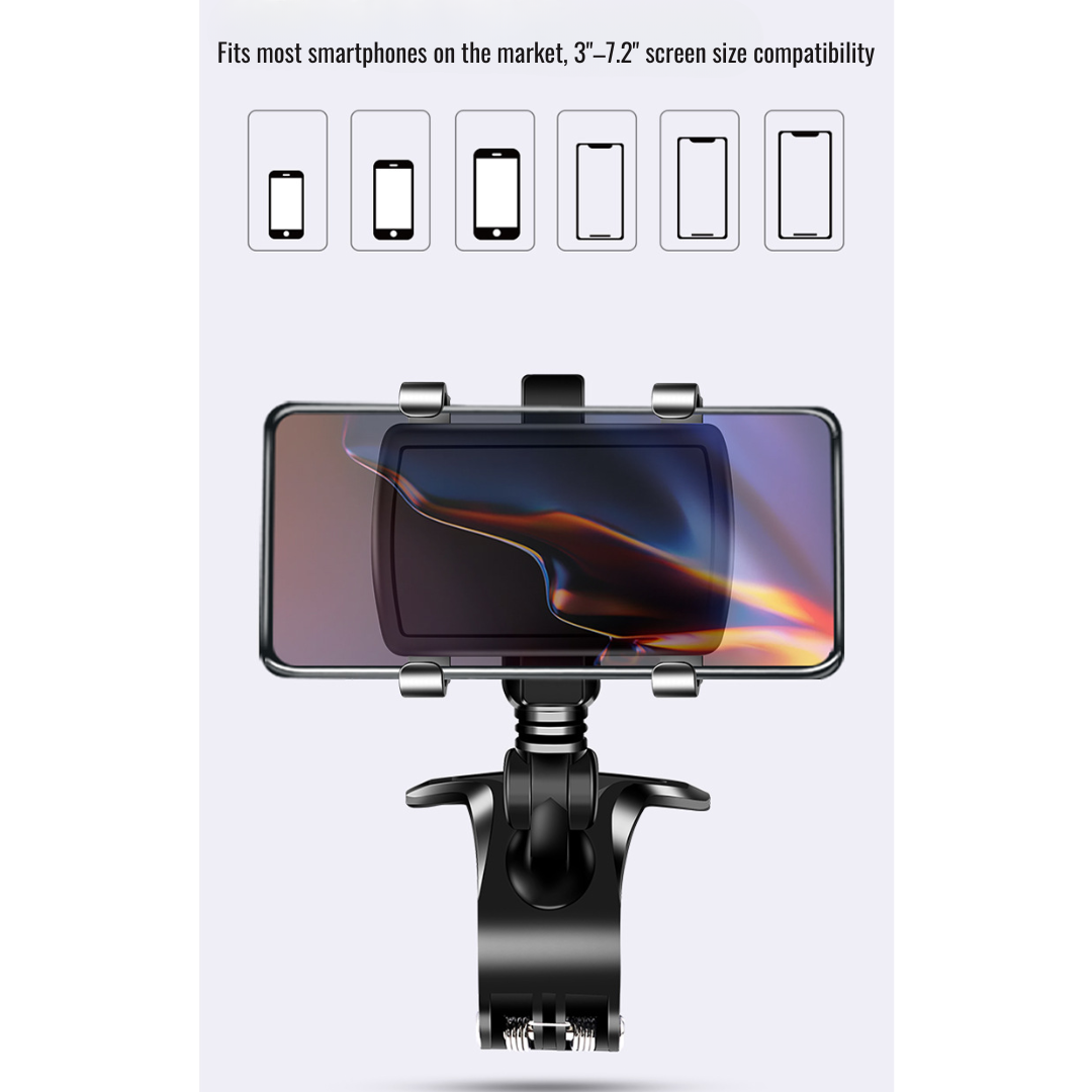 360° Rotatable Dashboard Car Phone Holder