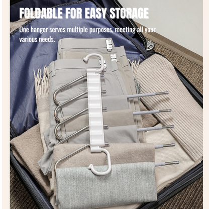 9 Layers Space Saving Pants/Clothes Hangers
