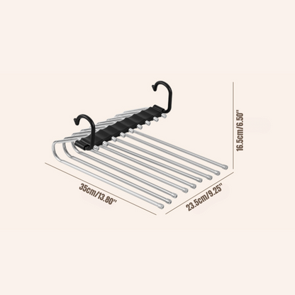 9 Layers Space Saving Pants/Clothes Hangers