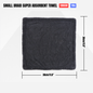 BLACKLINE® Ultra-Absorbent Car Drying Microfiber Towel