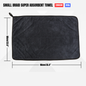 BLACKLINE® Ultra-Absorbent Car Drying Microfiber Towel
