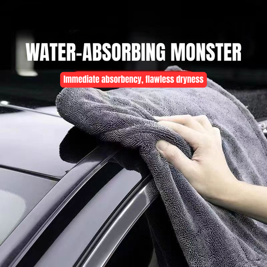BLACKLINE® Ultra-Absorbent Car Drying Microfiber Towel
