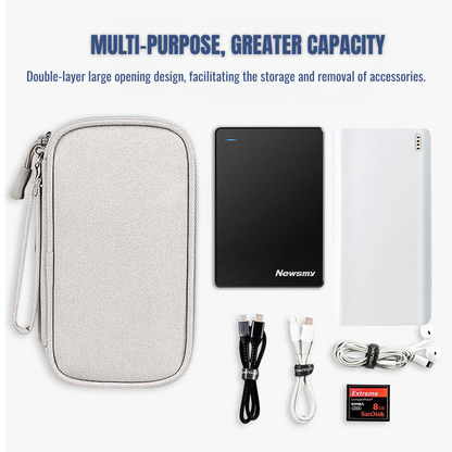 Waterproof Portable Travel Cable Storage Bag