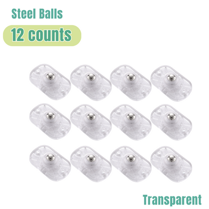 Self Adhesive Caster Wheels - 12 counts