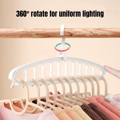 Rotatable 1-to-Multi Large Capacity Clothes Hanger