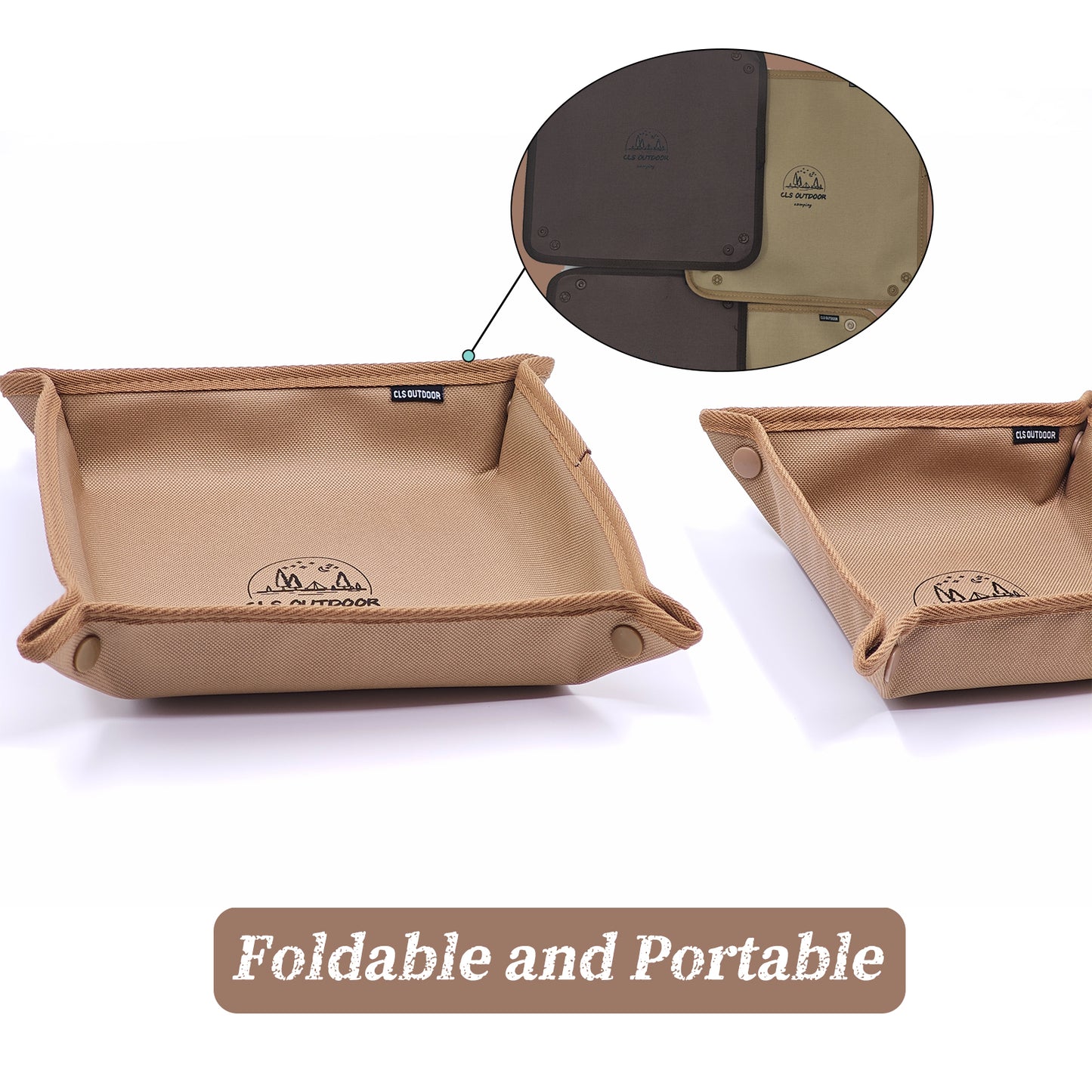 Easy Fold Camping Tray