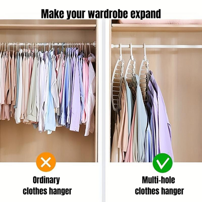 Rotatable 1-to-Multi Large Capacity Clothes Hanger