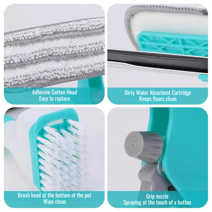 4 in 1 Glass Cleaner Set