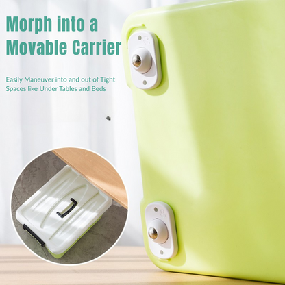 Self Adhesive Caster Wheels - 12 counts