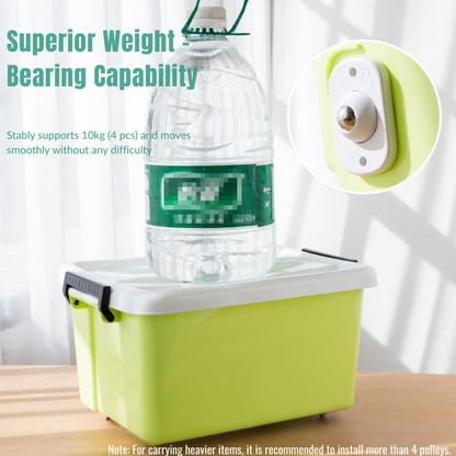 Self Adhesive Caster Wheels - 12 counts