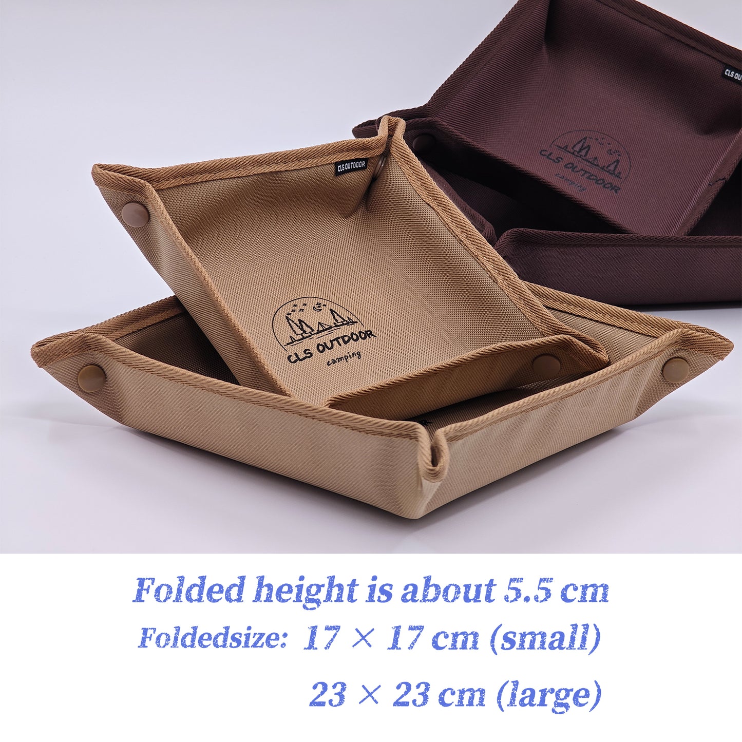 Easy Fold Camping Tray