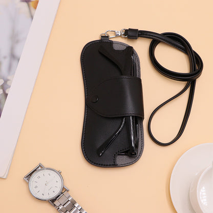 Neck glasses bag